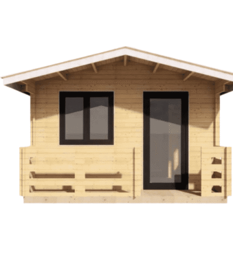FGT-155 Small Cabin Kit With Bedroom, Bathroom and Kitchen (280sqft)